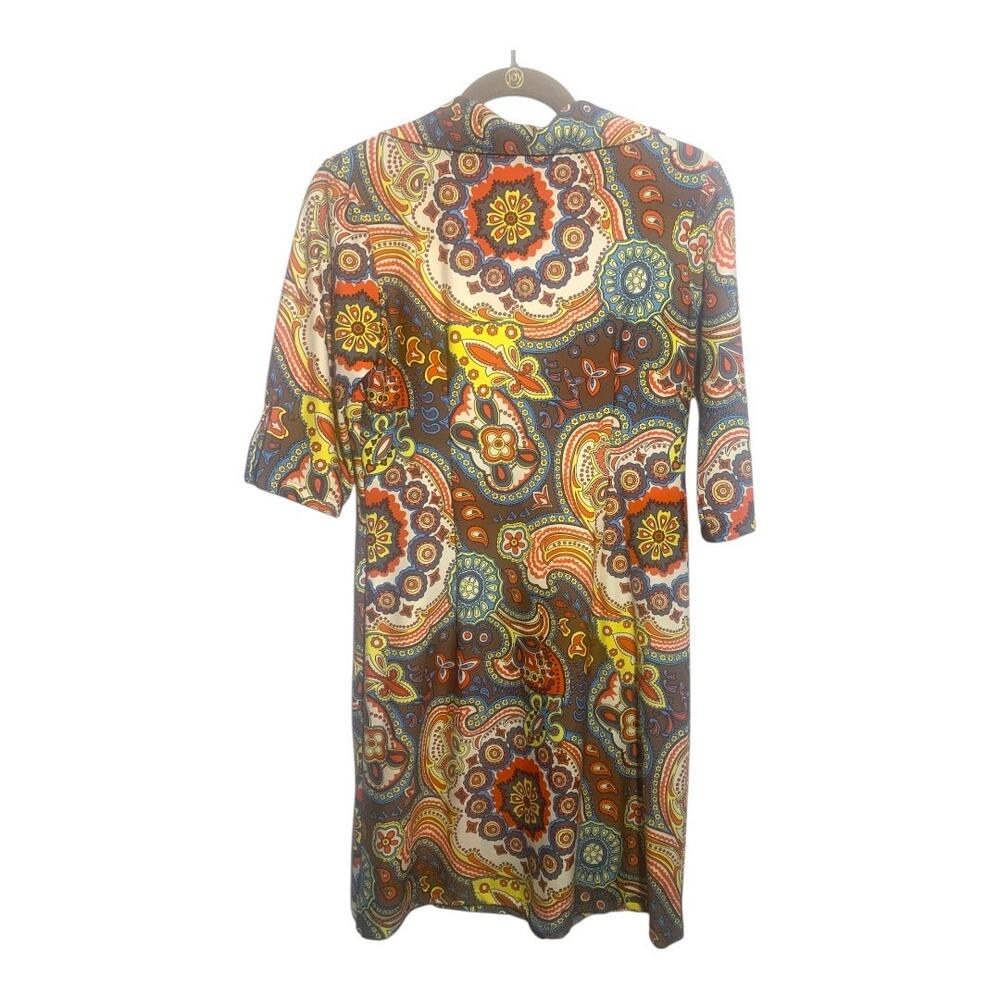 Jude Connally Michelle‎ Medallion Print Dress Dress sz S (2-4) - Picture 2 of 4